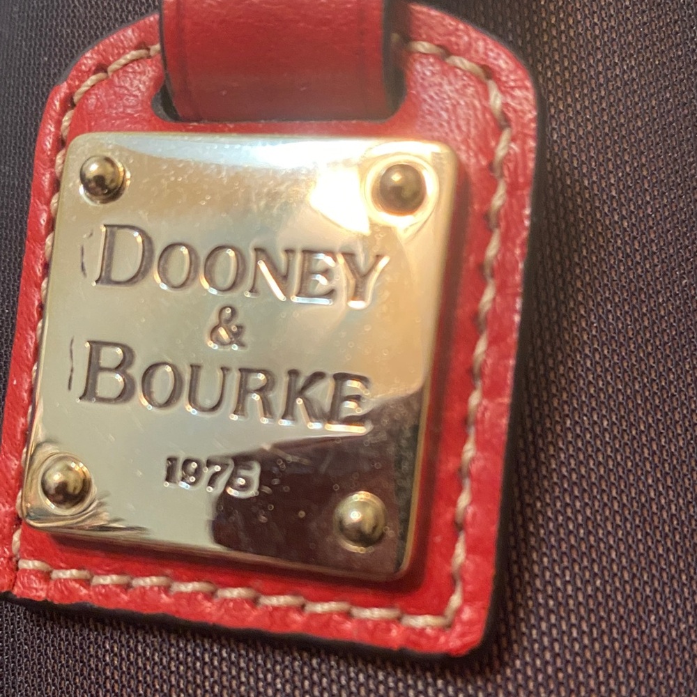 Dooney & Bourke Red Leather Key Fob/Purse Charm - Picture 3 of 10